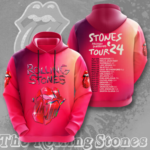 The Rolling Stones Hoodie WOAHTEE0224ZC
