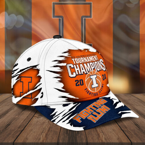 Illinois Fighting Illini Mens Basketball Cap NBA Hats WOAHTEE0324XB R