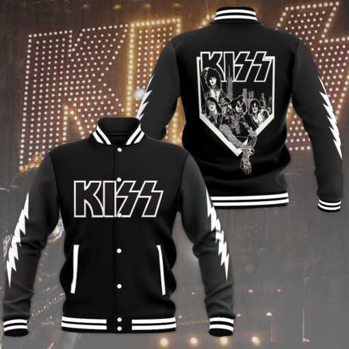 Kiss Band varsity jacket WOAHTEE0324ZD