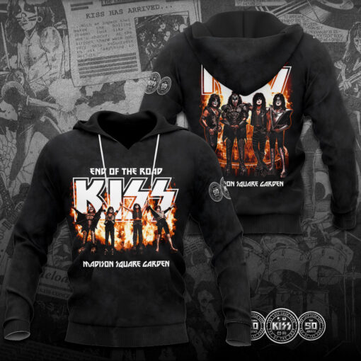 Kiss Madison Square Garden Black Hoodie WOAHTEE0324SR