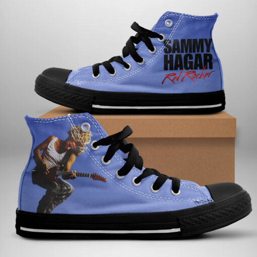 Sammy Hagar High Top Canvas Shoe WOAHTEE0324SG Design 2