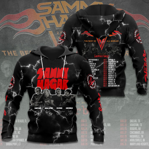 Sammy Hagar Loverboy Hoodie WOAHTEE0324H