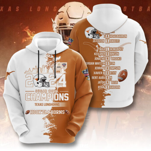 Texas Longhorns Football Hoodie WOAHTEE0324ZM