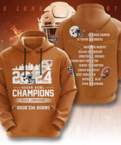 Texas Longhorns sugar bowl Hoodie WOAHTEE0324ZO