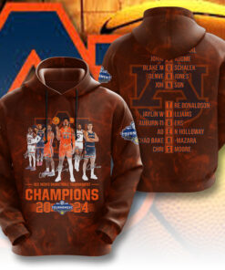 Auburn Tigers Mens Basketball Hoodie WOAHTEE0424N