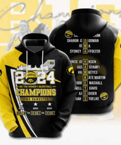 Iowa Hawkeyes Womens Basketball Hoodie OVS0424VD