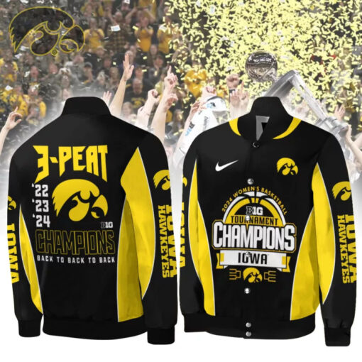 Iowa Hawkeyes Womens Basketball varsity jacket WOAHTEE0424SR