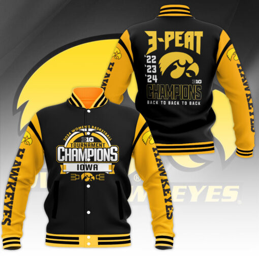 Iowa Hawkeyes varsity jacket WOAHTEE0424SN