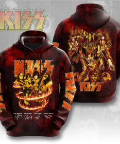 Kiss Band Hoodie WOAHTEE0424SZ