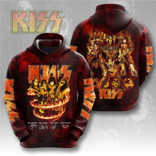 Kiss Band Hoodie WOAHTEE0424SZ