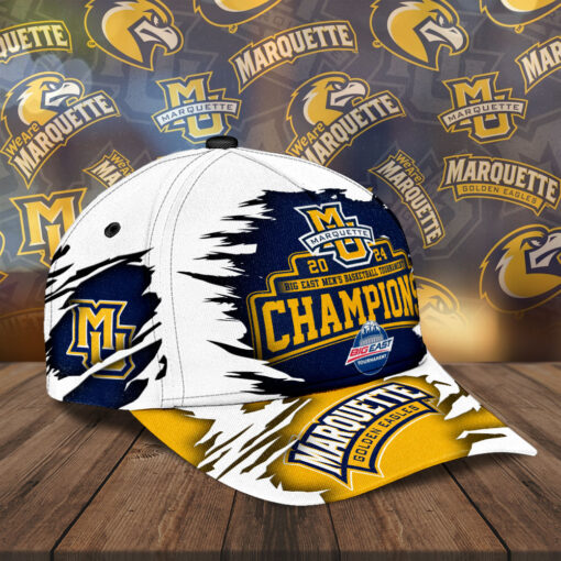 Marquette Golden Eagles Mens Basketball Hat NBA Caps WOAHTEE0424ZC L