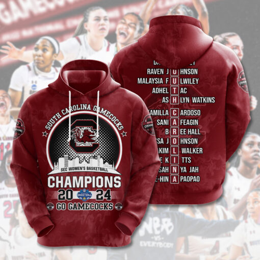 South Carolina Gamecocks womens basketball Hoodie WOAHTEE0424ZW