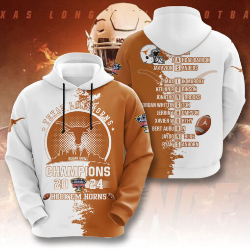 Texas Longhorns Football Hoodie WOAHTEE0424E