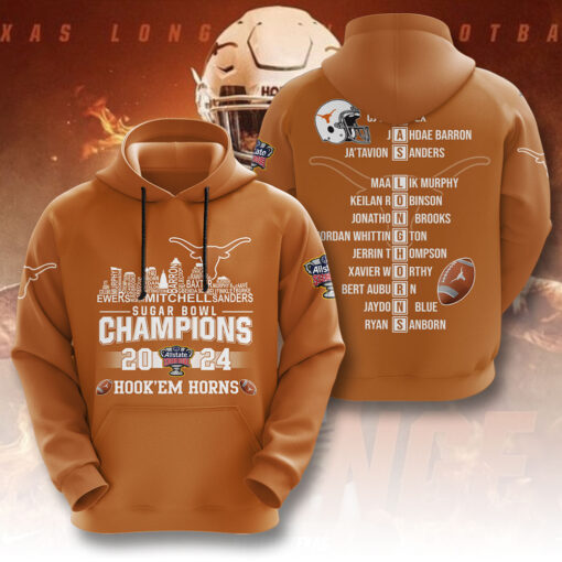 Texas Longhorns NFL Hoodie WOAHTEE0424D