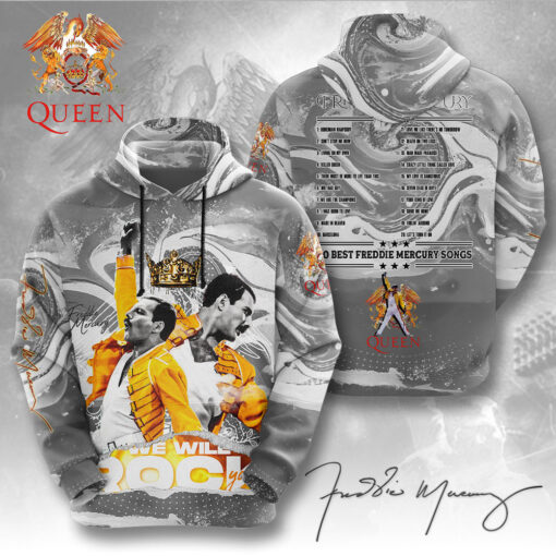 Freddie Mercury Hoodie WOAHTEE0524SM