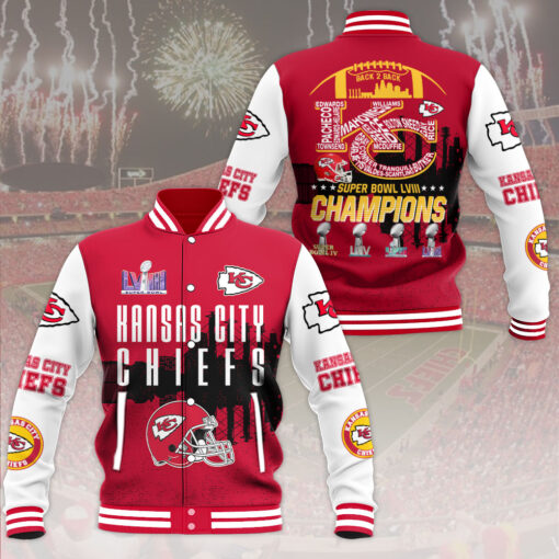 Kansas City Chiefs varsity jacket WOAHTEE0524SK