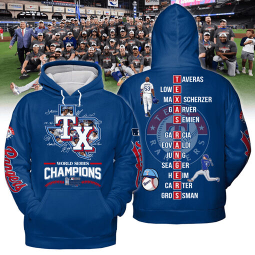 Texas Rangers Hoodie WOAHTEE0524SB