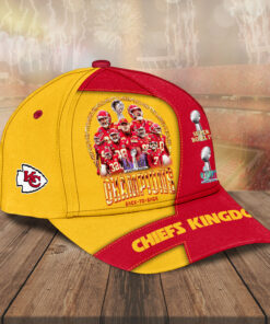 Kansas City Chiefs Back to Back Cap WOAHTEE0624P R