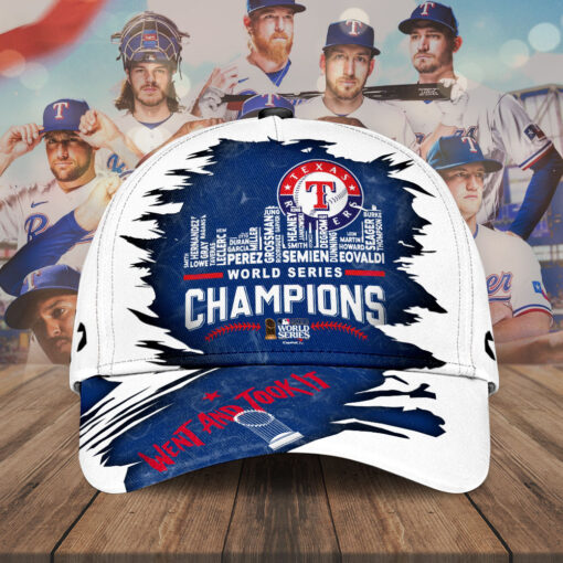 Texas Rangers Cap WOAHTEE0624T IMAGE