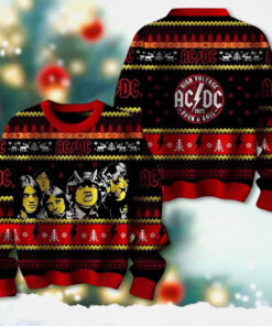 AC DC ugly christmas sweater WOAHTEE1124D