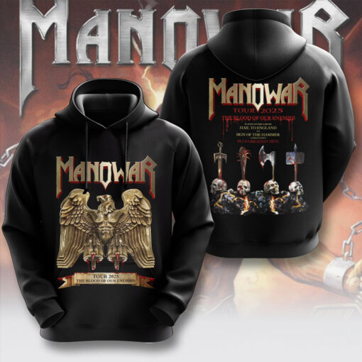 Manowar Band Hoodie WOAHTEE 43