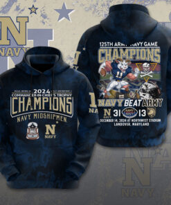 Navy Midshipmen football Hoodie WOAHTEE 54