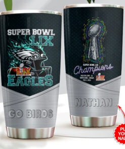 Personalized Philadelphia Eagles Tumbler Cup WOAHTEE 107