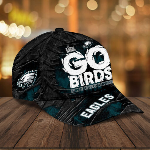 Philadelphia Eagles GO BIRDS cap WOAHTEE 93