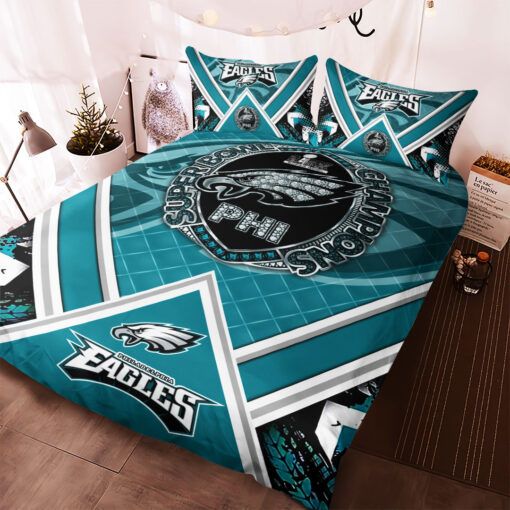 Philadelphia Eagles bedding set duvet cover pillow shams WOAHTEE 97