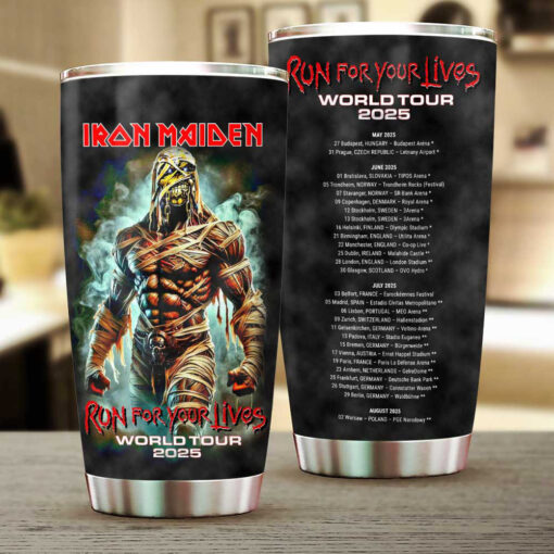 Iron Maiden Tumbler Cup WOAHTEE 124