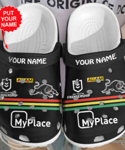 Personalized Penrith Panthers Crocs 01