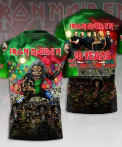Best sellers Iron Maiden 50th Anniversary T shirt 05