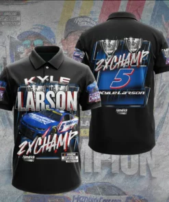 Best sellers Kyle Larson polo shirt 11