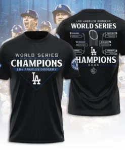 Best sellers Los Angeles Dodgers World Series T shirt 01