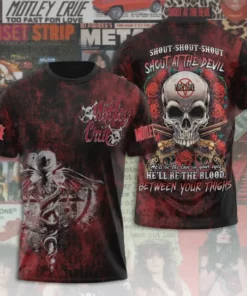 Best sellers Motley Crue T shirt 13