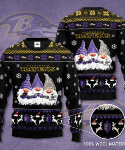 Baltimore Ravens 3D sweater