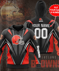 Best selling Cleveland Browns 3D hoodie 01