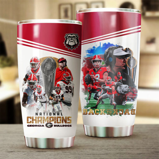 Best selling Georgia Bulldogs Tumbler Cup 02