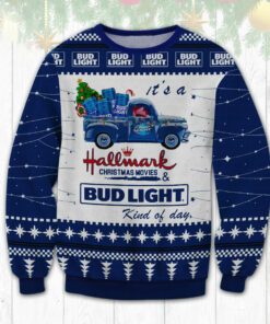 Bud Light Hallmark Christmas Ugly 3D Sweater