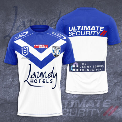 Canterbury Bankstown Bulldogs 3D T shirt