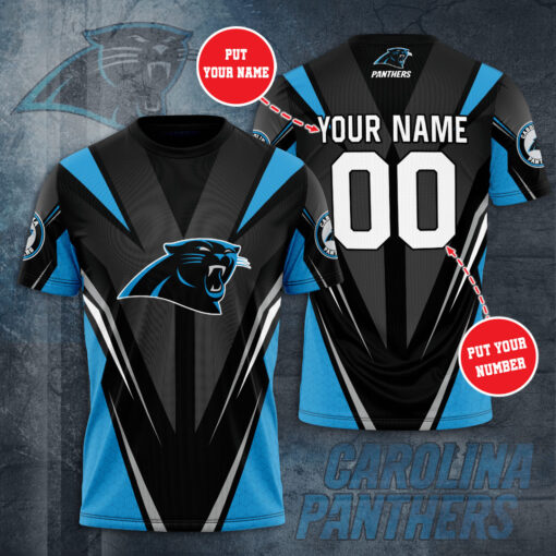 Carolina Panthers 3D T shirt 01
