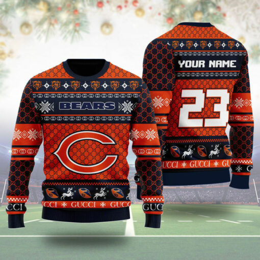 Chicago Bears Ugly Christmas 3D Sweater
