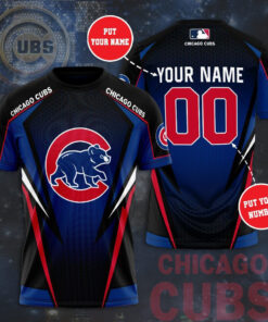 Chicago Cubs 3D T shirt 02