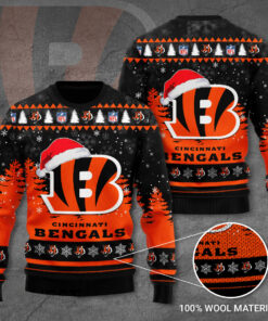 Cincinnati Bengals 3D Ugly Sweater