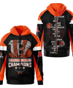 Cincinnati Bengals S3 Zip up Hoodie