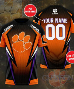 Clemson Tigers 3D T shirt 01