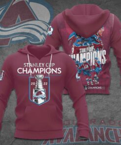 Colorado Avalanche 3D Hoodie NHLCA004