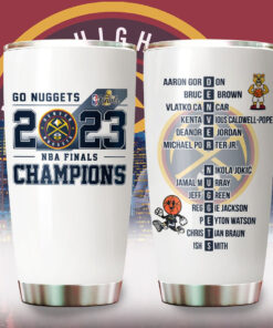Denver Nuggets White Tumbler Cup WOAHTEE28623S6