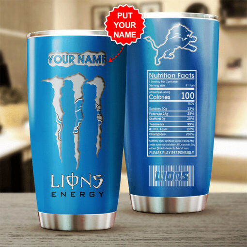 Detroit Lions Tumbler Cup 01