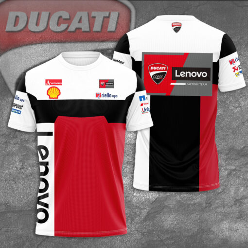 Ducati Lenovo Team 3D T shirt 01